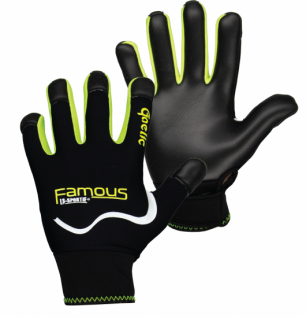 FAMOUS Glove Black/Lime